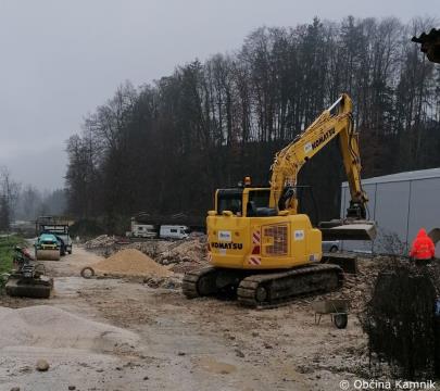 Gradnja sekundarnega vodovoda na severnem delu Smodnišnice (1)